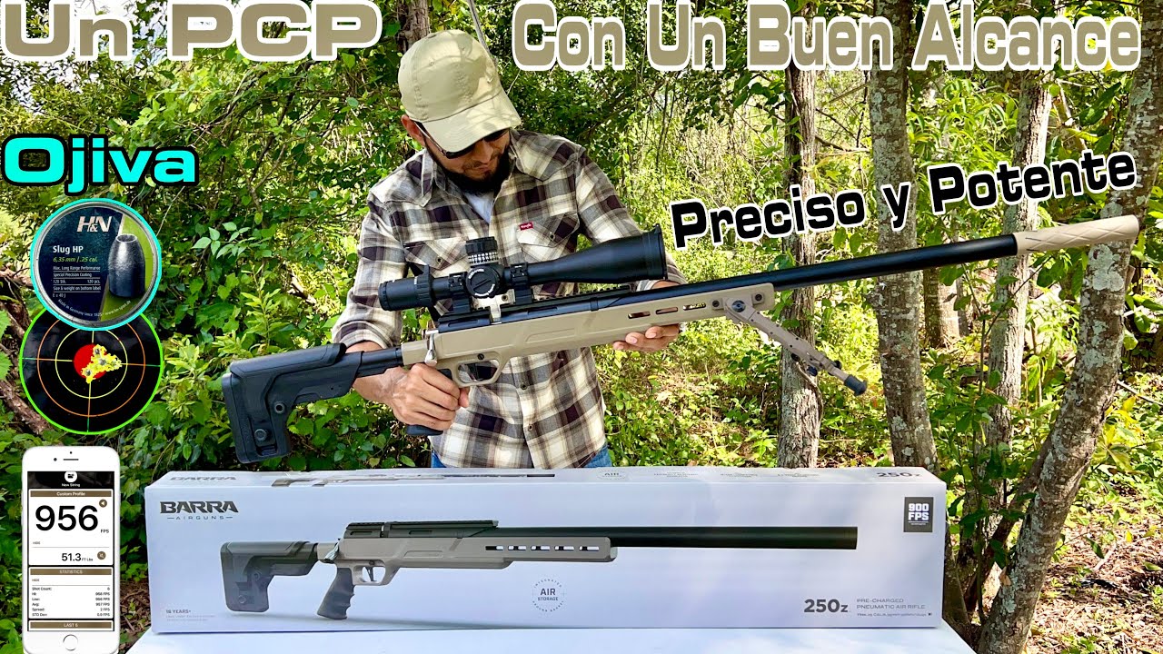 Barra 250Z Bronceado .25 Potente Y Preciso PCP(Unboxing & Review 