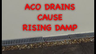 Aco drains / drains, and rising damp