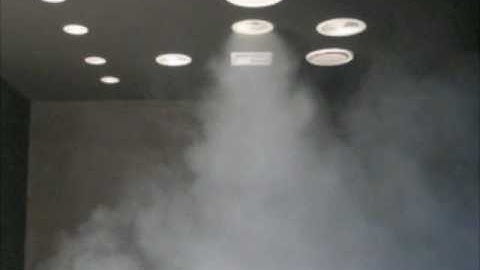 Paltech Swirl diffuser with warm air.