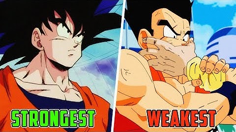 Ranking The Strongest Dragon Ball Characters From EVERY Saga