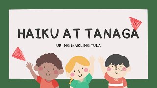 Haiku at Tanaga