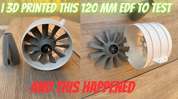 Unlock The Power Of 3D Printed EDF Fan units