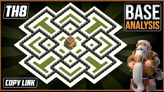 THE BEAST TH8 HYBRID/TROPHY Base 2023!! Town Hall 8 Hybrid Base Design – Clash of Clans