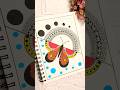 Butterfly mandala art 🦋✨#art #drawing #mandalaart #mandala #butterflydrawing #shortvideo
