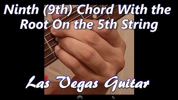Ninth (9th) Chord with the Root on the 5th String