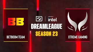 Dota2  BetBoom Team vs Xtreme Gaming  DreamLeague Season 23  Playoffs