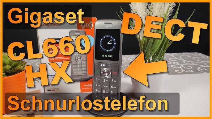 Test | Gigaset Comfort 500/550 | Smartes Telefon für den Festnetz-Einsatz -  YouTube