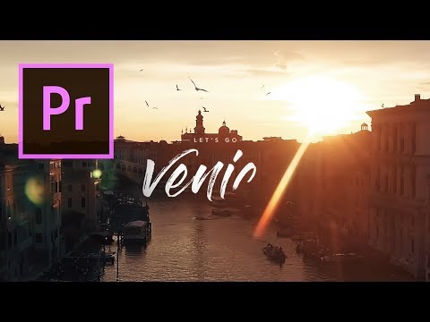 BEAUTIFUL DESTINATIONS WRITE-ON TEXT EFFECT - ADOBE PREMIERE PRO TUTORIAL