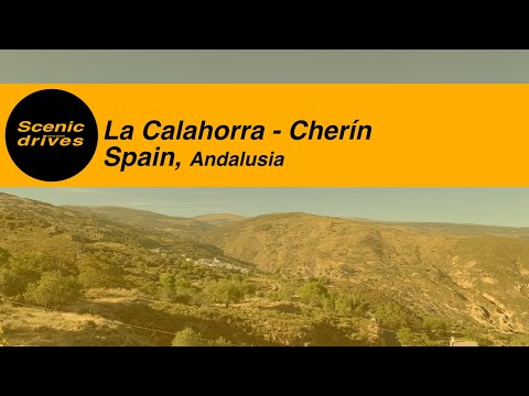 La Calahorra - Cherín, Andalusia, Spain - Slow TV. Scenic drives - The road trip quarterly