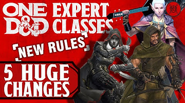 5 HUGE Changes In One D&D Expert Classes! Playtest Update #shorts