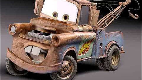 Tow Mater CARS 3D model from CGTrader.com