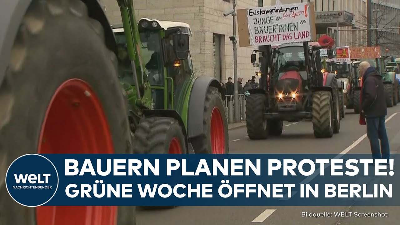 20 x Bauernprotest Aufkleber Bauern Protest Demo Ampel Grüne in Hessen -  Grünberg