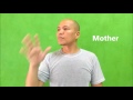 Tutorial on basic sign language: Family members