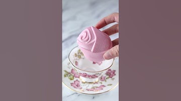 Pink Hot Cocoa Bomb 💖🌹 #shorts #food