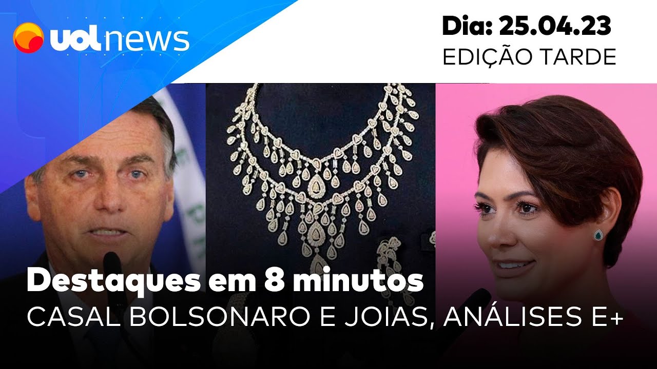 UOL News em 8 Minutos: CPMI do 8 de janeiro, Bolsonaro como cabo eleitoral  do PL, governo Lula e+ 