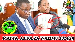 AJIRA MPYA ZA WALIMU 2024| WALIMU KUFANYA MITIHANI KABLA YA AJIRA|ajira za walimu 2024/2025