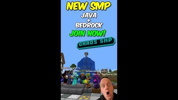 NEW Minecraft SMP (Java + Bedrock) – FREE for Subscribers! JOIN NOW (No Whitelist)