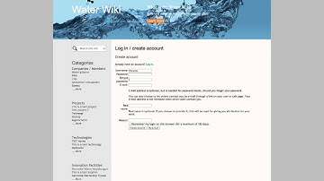 How do i make a new user on a Wiki