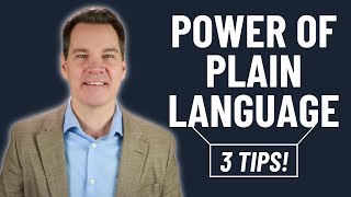 How to Communicate Clearly and Confidently with Plain Language by Communication Coach Alexander Lyon 7,512 views 1 month ago 9 minutes, 51 seconds