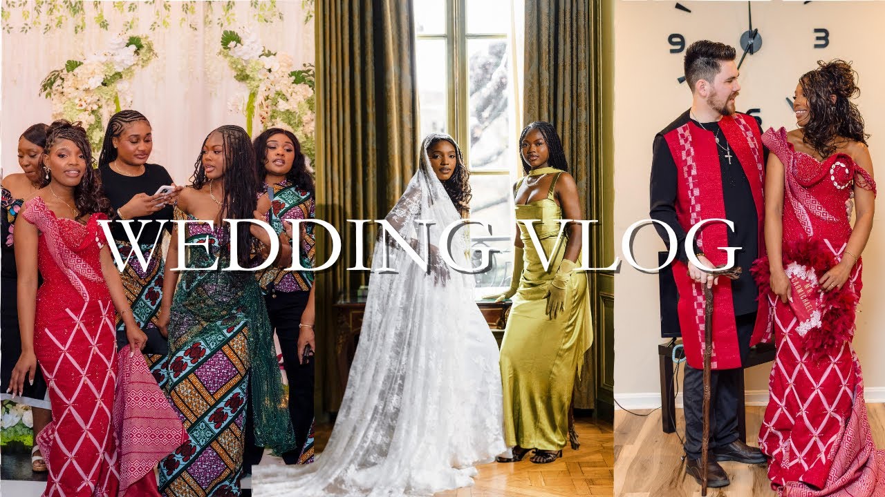 WEDDING VLOG 💍 MA SŒUR SE MARIE !! (Les coulisses du mariage) 🇨🇩 x 🇺🇸 