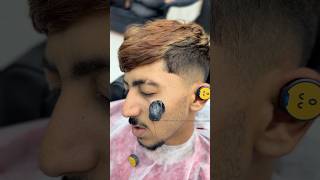 The removal of the blackhead from the face😳✂️#fyp #foryou #foryoupage #viral #explore #comedy #asmr