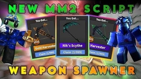 🎄[WEAPON SPAWNER]🎄 NEW BEST MM2 SCRIPT PASTEBIN (CHRISTMAS UPDATE) | MURDER MYSTERY 2
