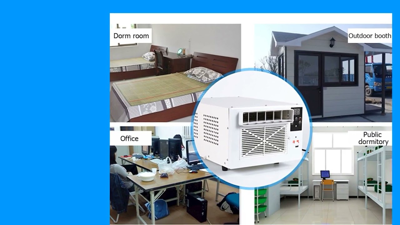 1100 Вт Мини Портативный охлаждающий кондиционер Бесплатная установка USB быстрая зарядка