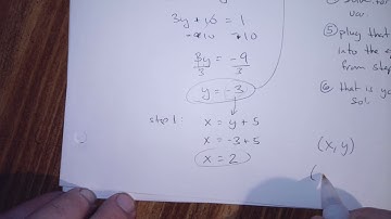 MATH 1314 - LECTURE VIDEO - CH 6 SEC 1 - Systems with 2 Variables