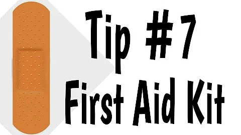 Tip #7 First Aid Kit - 1 tip in 1 minute to be an ultra cool ultralight weight backpacker