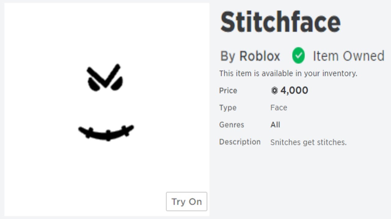 Stitchface