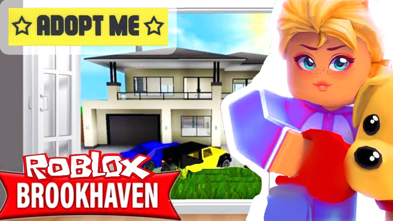 Brookhaven Adopt Me 🏡 Evlatlık Aldım Baltayla Kovaladı - Roblox ...