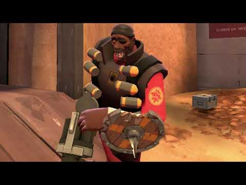 Cursed TF2 screenshots with earthbound music