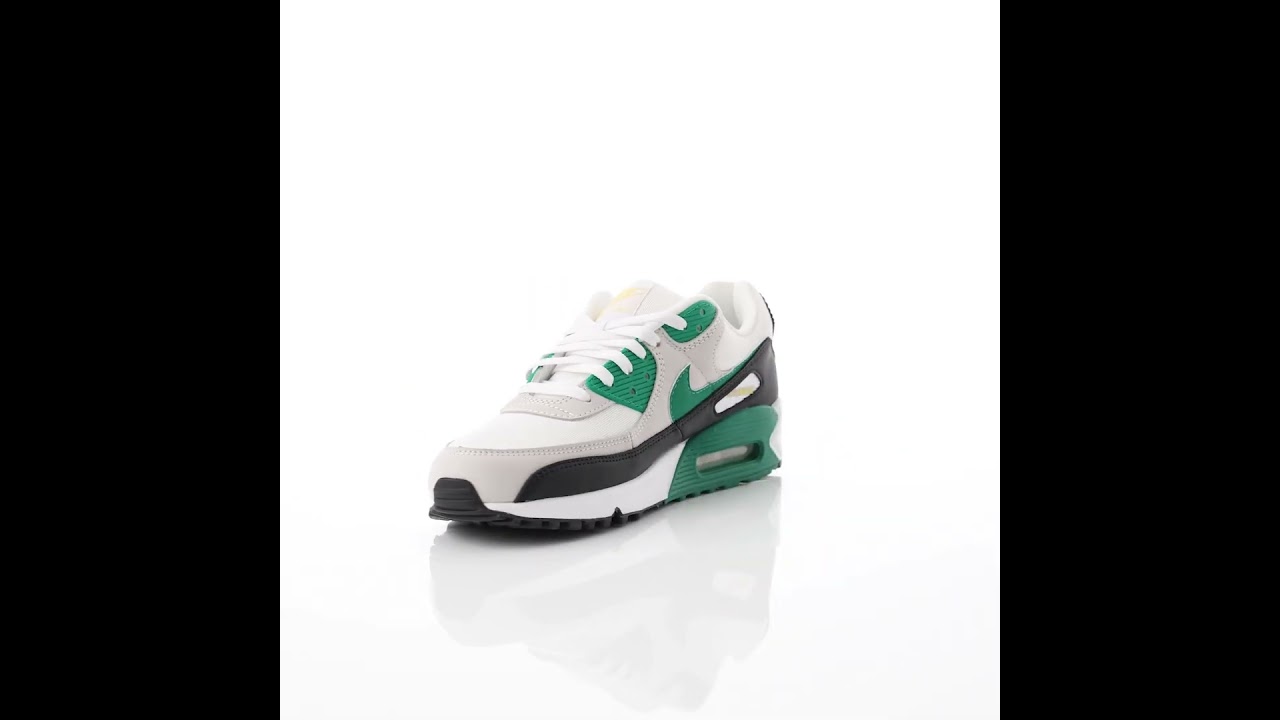 green and white nike air max 90