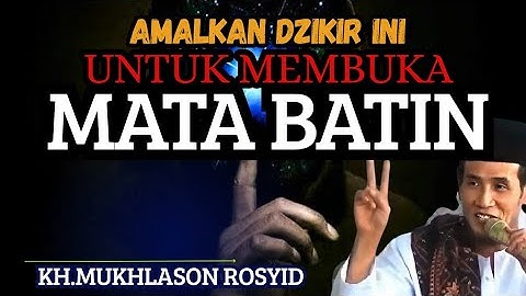 Amalkan dzikir ini ,untuk membuka MATA BATIN💥KH.mukhlason Rosyid #gusmukhlason #tauhid #hakikat