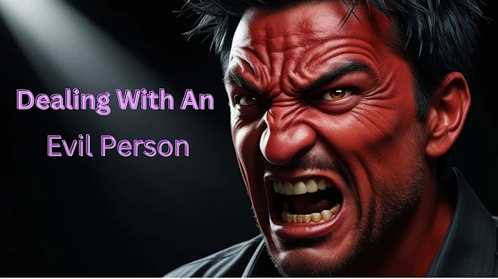 5 Signs You're Dealing With An Evil Person | Stoicism
