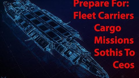 Elite Dangerous: Prepare For Fleet Carriers - Sothis To Ceos - Cargo Missions - EP0122
