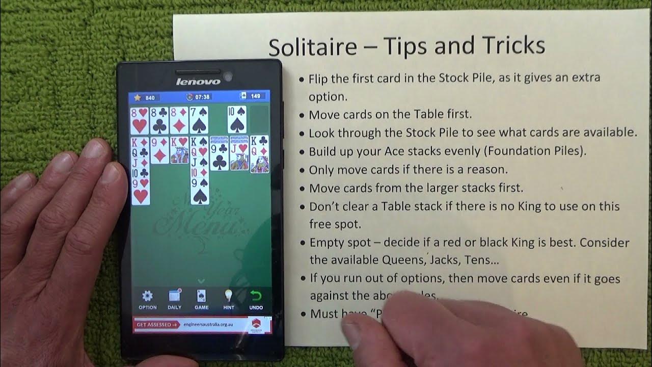 11 Strategies to Win Solitaire