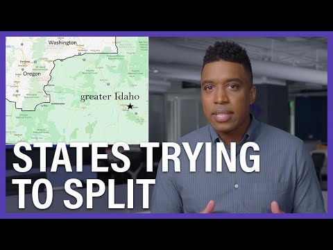 Video: Wäre Greater Idaho größer als Texas?