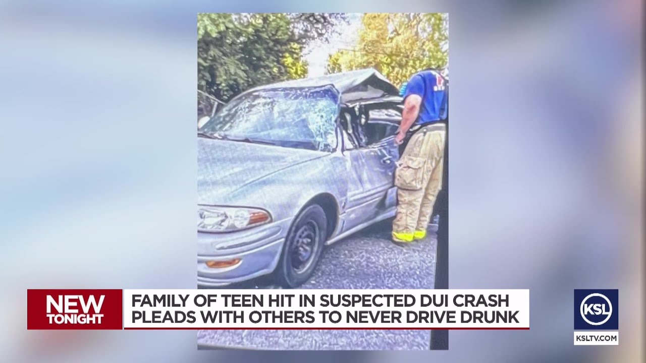 Family of teen hit in suspected DUI crash pleads with others to never ...