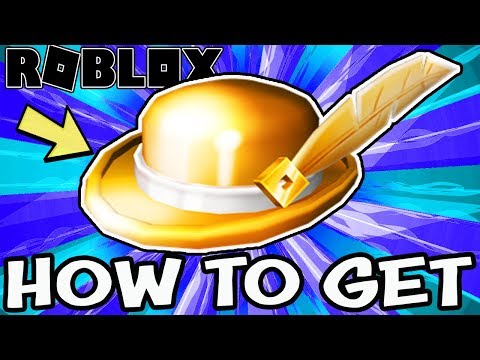 How To Actually Get The Golden Roblox Bowler In Roblox Youtube - golden roblox bowler promo code