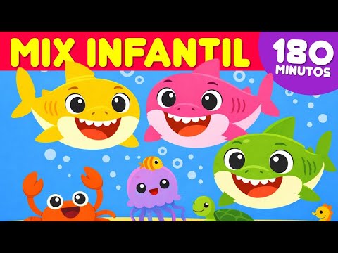 MIX Bailable para Niños🌊 Bajo del Mar con el Cangrejo 🦀🎶 Canción Infantil