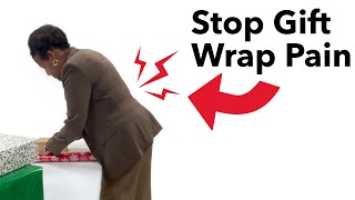 Stop Gift Wrapping Back Pain | Lift Your Table® folding table risers