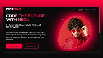 Build a Responsive Portfolio Website FAST 2025 Step by Step Tutorial #webdesign #coding #htmlcss #js