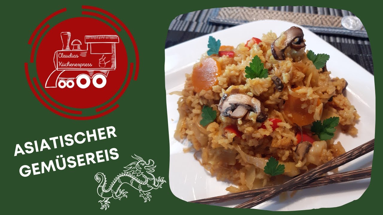 ASIATISCHER  GEMÜSEREIS  ( One-Pot ) 🥢 ... ASIEN ... Thermomix® TM6,TM5, TM31