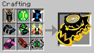 I Tried Making Every Omnitrix in Minecraft Ben 10!