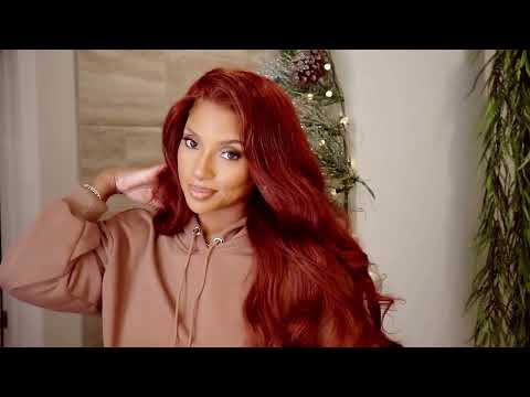 Gorgeous Color & Strong Vibes👉Reddish Brown Body Wave Wig✨| ASHIMARY & MyInvisibleChyrsalis