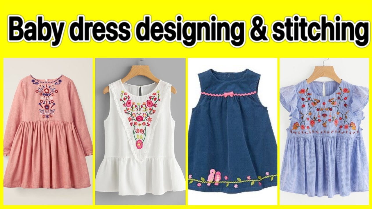 baby girl embroidered dress / baby girl frocks /cute baby outfits/hand