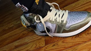 Jordan 1 Retro High OG SP Utility Neutral Olive Light Steel Grey Sneaker  Review + On Foot Look