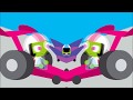 Pbs kids logo effects  racing car