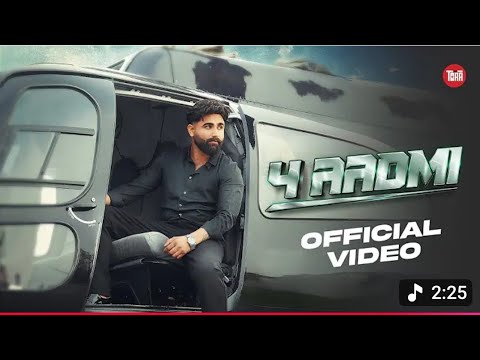 4 AADMI (official music video) | sumit parta|Mr. maxxx |New haryanvi song 2025